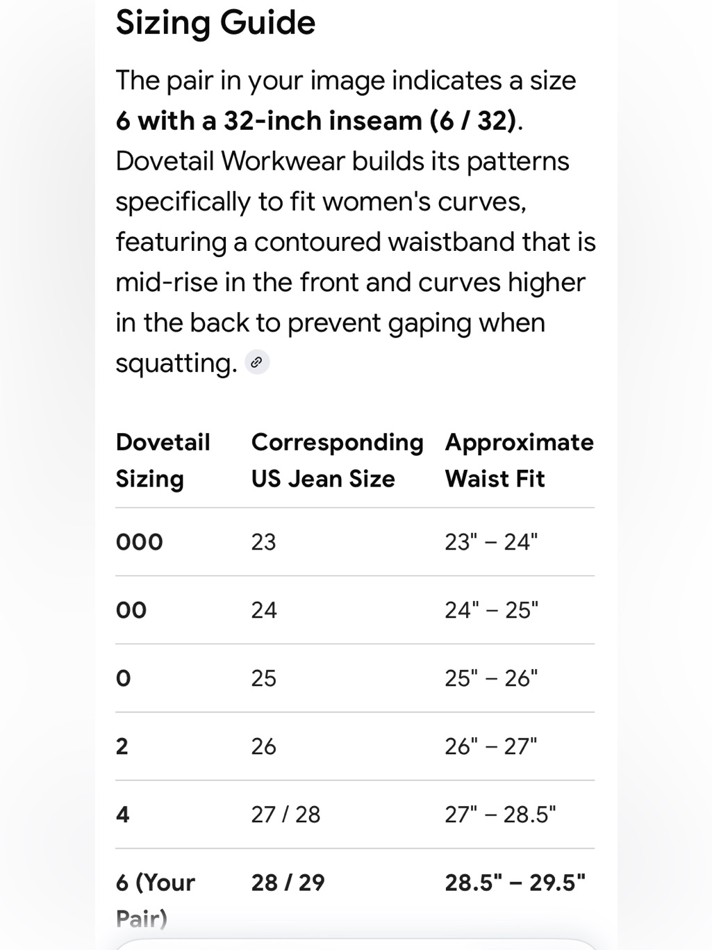 Dovetail Workwear Women’s Day Construct Pants Dark Brown — image 7 of 7